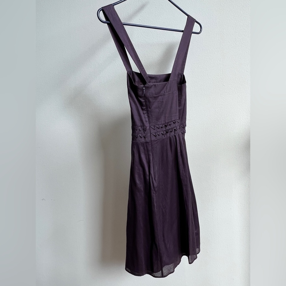 **LIMITED TIME SALE $59** Stunning plum purple Theory Cocktail dress sz6 - Picture 2 of 4